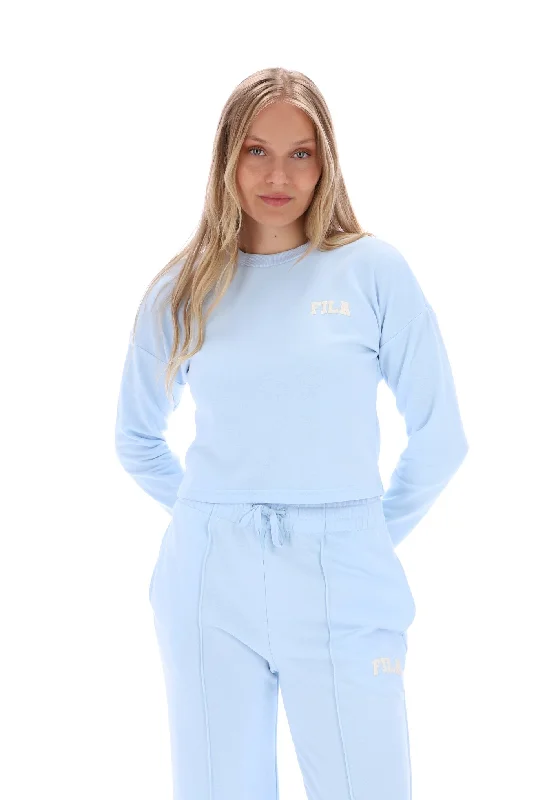 Monique Cropped Sweatshirt Hoodie with Tie-Dye Psychedelic Retro