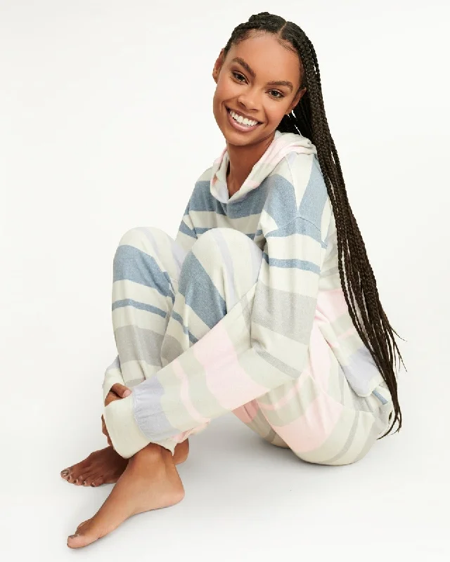 Daria Hoodie Set Hoodie with Batwing Sleeves Loose Dramatic