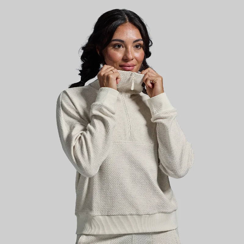 Revive Cloud Sweatshirt (Heather Oatmeal) Hooded Sweatshirt Casual Wear Street Style Revive Cloud Sweatshirt (Heather Oatmeal) Hooded Sweatshirt Casual Wear Street Style