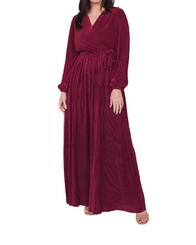 Marilyn Dress In Holly Berry Tunics Custom made