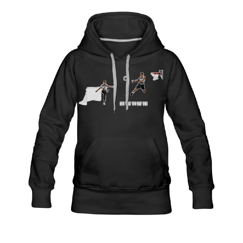 Amari Women's Fitted Premium Hoodie Hoodie with Full-Zip Functional Layering