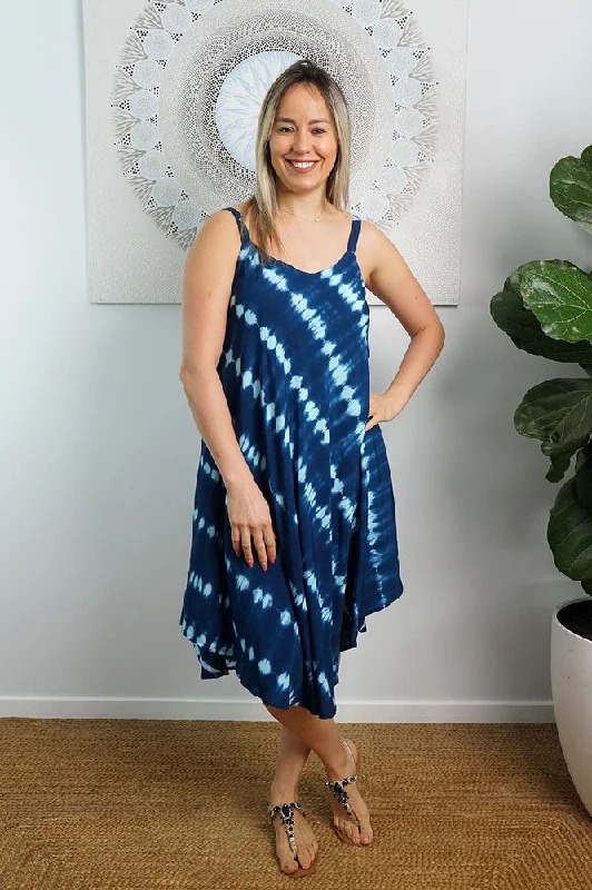 Montego Dress "Nirvana" Cowl Neckline Elegant