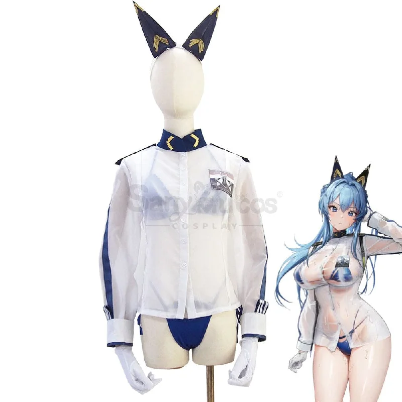 【Custom-Tailor】Game Goddess of Victory: NIKKE Cosplay Aqua Marine Helm Cosplay Costume Swimsuit Tropical Print One-Piece 【Custom-Tailor】Game Goddess of Victory: NIKKE Cosplay Aqua Marine Helm Cosplay Costume Swimsuit Tropical Print One-Piece