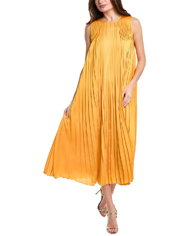 Lafayette 148 New York Willow Dress Crew Neckline Sporty