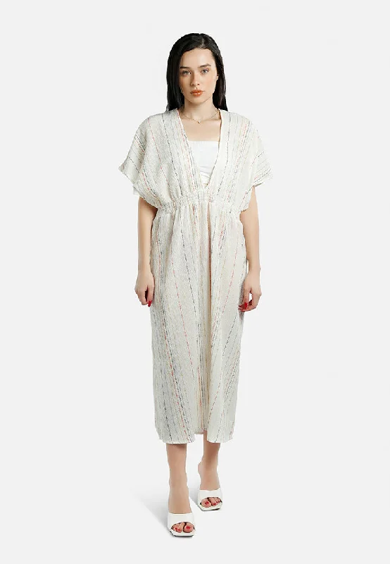 Cotton Summer Dress Maxi Flowy Bohemian
