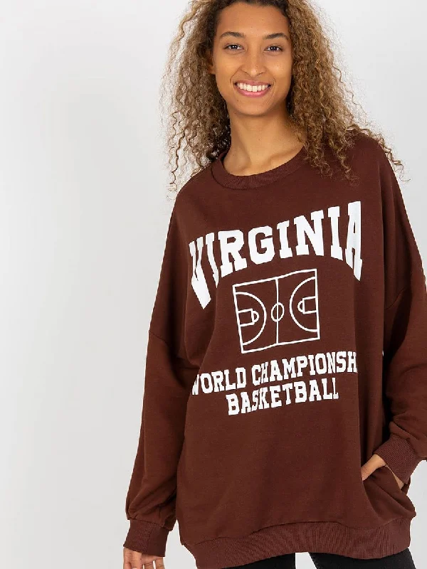 Sweatshirt Fancy Hoodie with Bell Sleeves Flared Feminine