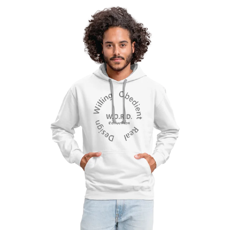 W.O.R.D. Unisex Contrast Hoodie Hoodie Sweatshirt Pullover