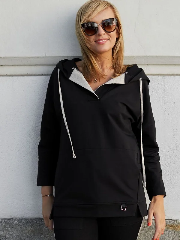 Sweatshirt La Aurora Hoodie with Earth Tones Natural Calm