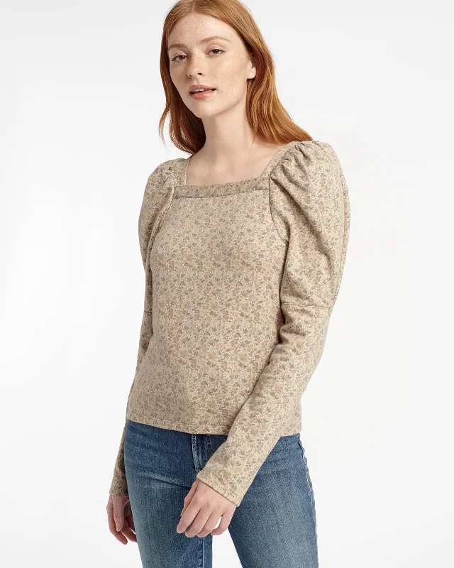 Josephine Sweatshirt Hoodie with Elastic Cuffs Stretchable Comfortable