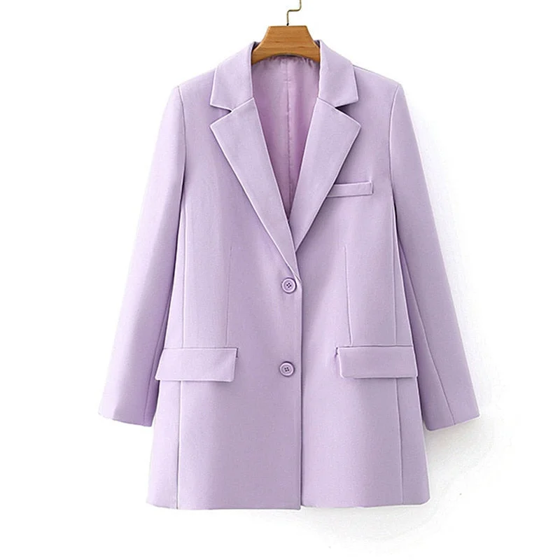 Women Violet Blazer Jacket Casual Work Suit Coat Office Lady Pockets Long Sleeve Suit Blazers Female Lace Jacket Ribbed Jacket Sequined Jacket Women Violet Blazer Jacket Casual Work Suit Coat Office Lady Pockets Long Sleeve Suit Blazers Female Lace Jacket Ribbed Jacket Sequined Jacket