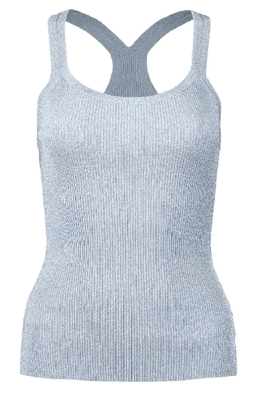 Ribbed Racer Tank flowy tank top