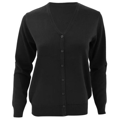 Kustom Kit Womens V-Neck Cardigan / Ladies Knitwear Cotton Fabric Linen Fabric Terry Fabric Kustom Kit Womens V-Neck Cardigan / Ladies Knitwear Cotton Fabric Linen Fabric Terry Fabric