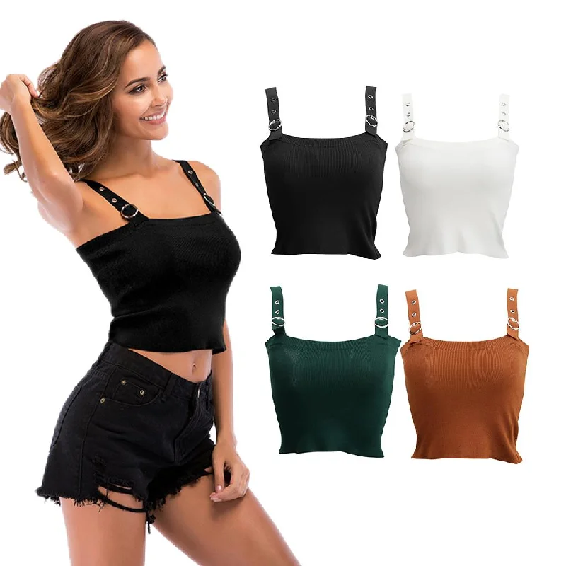 Maxbell Women Casual Basic Vest Off the Shoulder Knit Crop Tops Tank Camis Black M graphic tank top Maxbell Women Casual Basic Vest Off the Shoulder Knit Crop Tops Tank Camis Black M graphic tank top