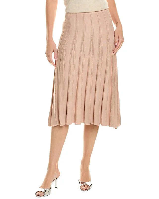 Nanette Nanette Lepore Midi Skirt velvet skirt luxurious