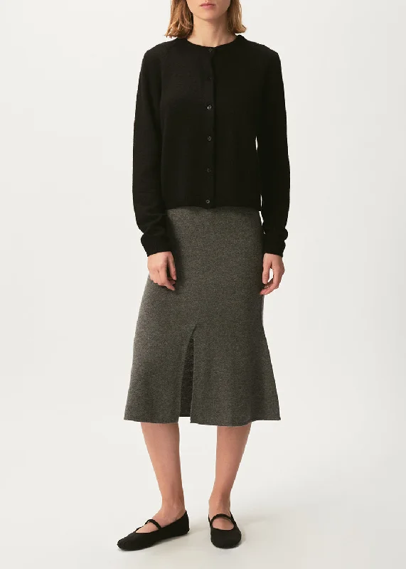 Tish Midi Skirt cashmere skirt rich