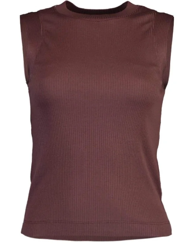 Cotton Ribbed Tank striped tank top
