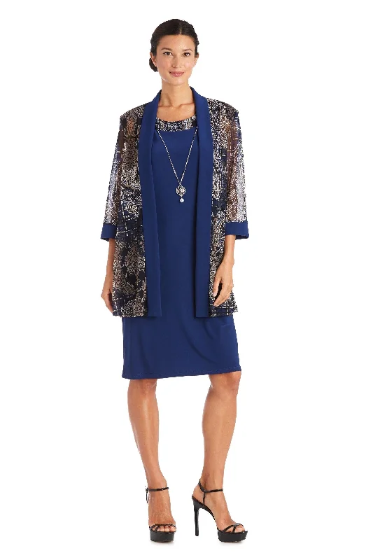 R&M Richards 7373P Short Petite Print Jacket Dress Mesh Jacket Canvas Jacket Denim Jacket R&M Richards 7373P Short Petite Print Jacket Dress Mesh Jacket Canvas Jacket Denim Jacket