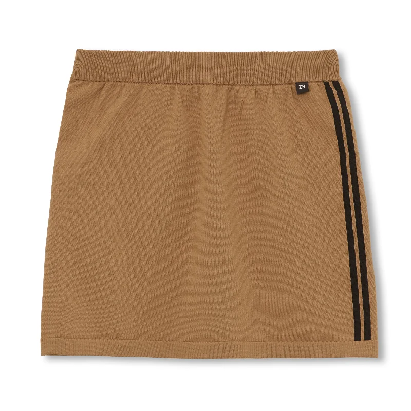 ZHG-W1c | Box Knit Skirt 82673 wool skirt breathable