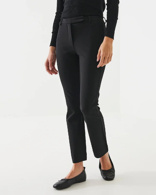 Stretch Chino Pants Comfortable Pleated Pants