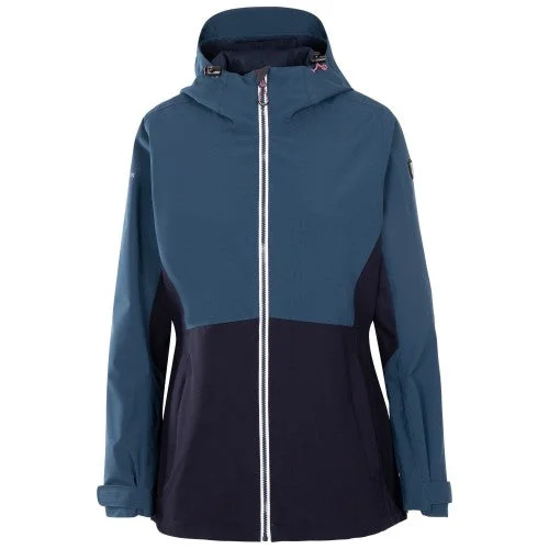 Trespass Womens/Ladies Alfresco TP75 Waterproof Jacket Zippered Jacket Buttoned Jacket Snapped Jacket Trespass Womens/Ladies Alfresco TP75 Waterproof Jacket Zippered Jacket Buttoned Jacket Snapped Jacket