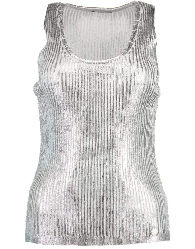Metallic Coated Tank Top lightweight tank top
