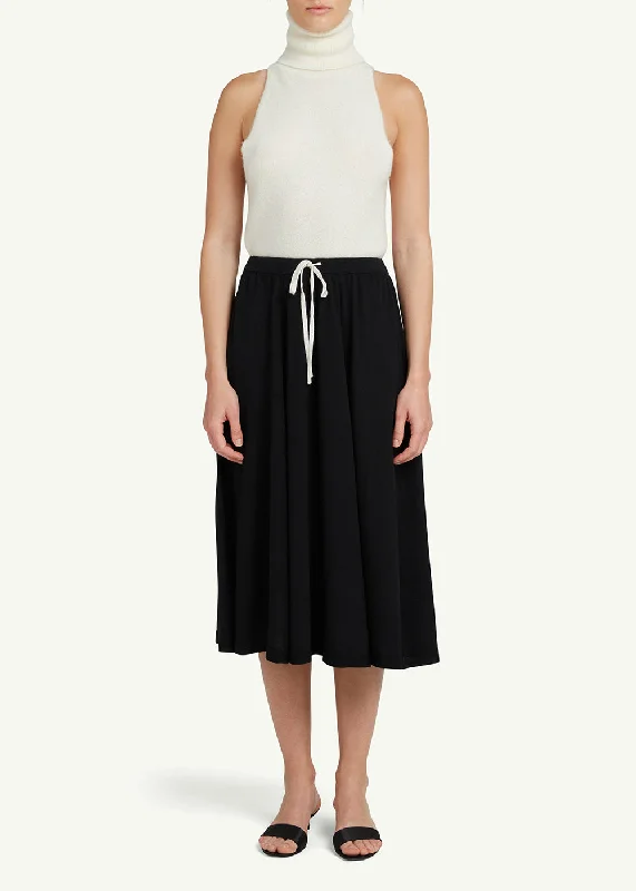 Bloom Circle Skirt denim skirt casual