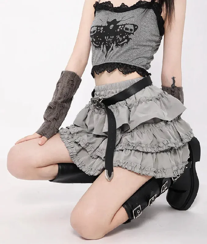 'Evolution' Dark Bees Cami Top Tu Tu Skirt Set denim skirt classic