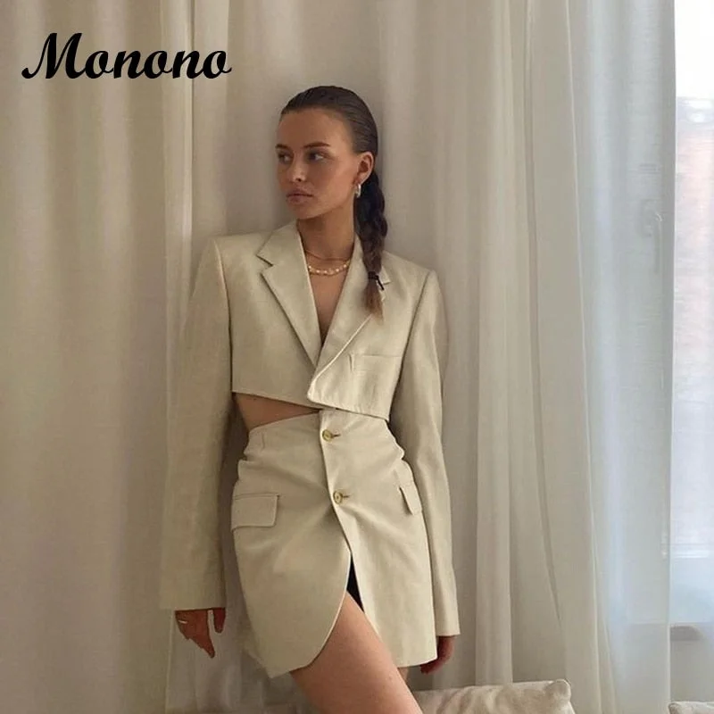 2022 Fall 2Pcs Matching Set Blazer Skirts Women Suits Elegant Button Sexy Casual Streetwear Blazer Mini Skirt Jacket Sets Mujer Nylon Fabric Polyester Fabric Spandex Fabric 2022 Fall 2Pcs Matching Set Blazer Skirts Women Suits Elegant Button Sexy Casual Streetwear Blazer Mini Skirt Jacket Sets Mujer Nylon Fabric Polyester Fabric Spandex Fabric