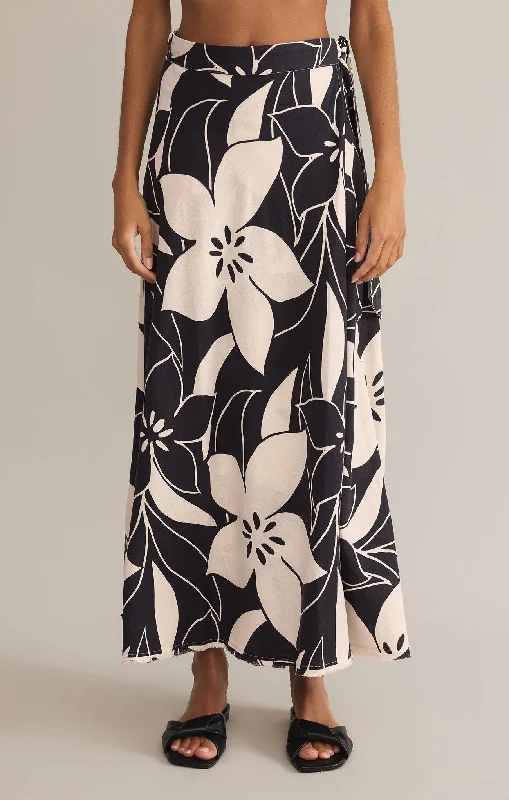 Salerno Madero Skirt | Black lace skirt delicate