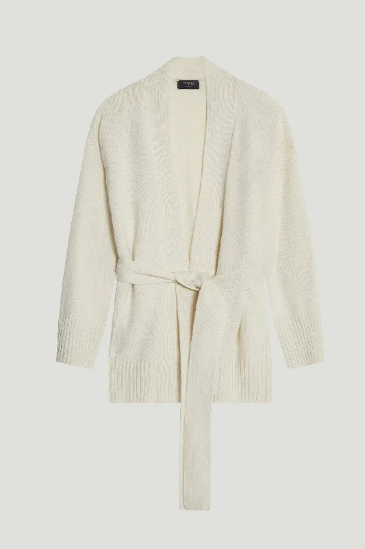The ReCashmere Belted Jacket Fleece Jacket Down Jacket Parka
