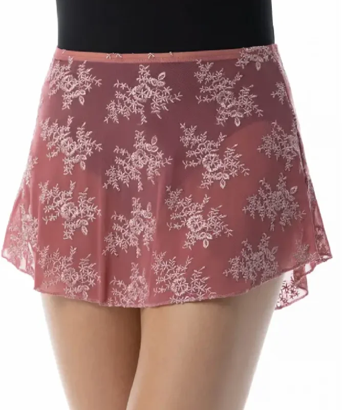 Darcy Pull on Hi-Lo Skirt 1009A leather skirt modern