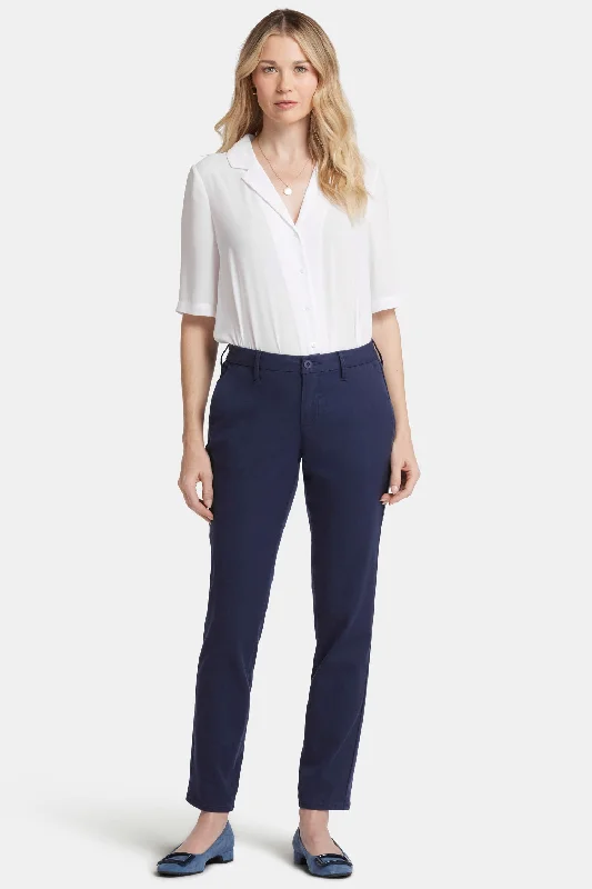 Sheri Slim Trouser Pants - Starless Sky Comfortable Maternity Pants
