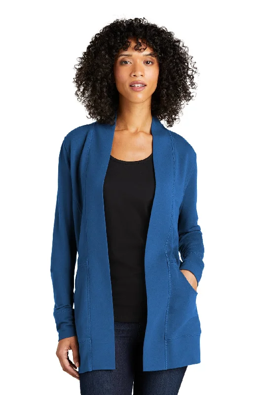 Custom Embroidered - Port Authority® Women's Microterry Cardigan LK825 Solid Color Striped Floral Print Custom Embroidered - Port Authority® Women's Microterry Cardigan LK825 Solid Color Striped Floral Print