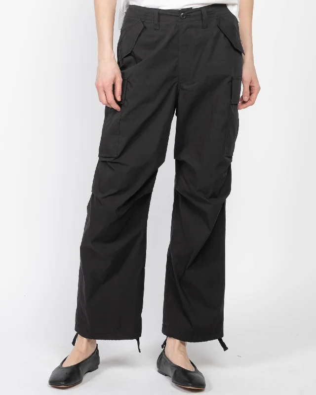 Typewriter Cargo Pants High-Waist Jogger Pants