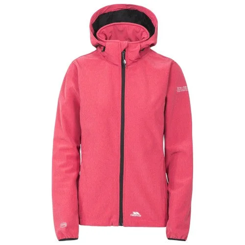 Trespass Womens/Ladies Ramona Waterproof Softshell Jacket Welt Pockets Slit Pockets Flap Pockets