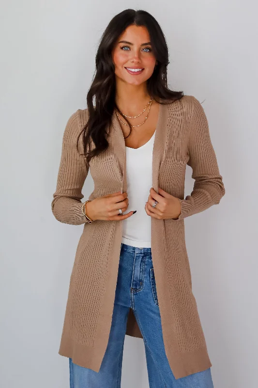 FINAL SALE - Sophie Ribbed Cardigan - DOORBUSTER Oversized Loose Flowy