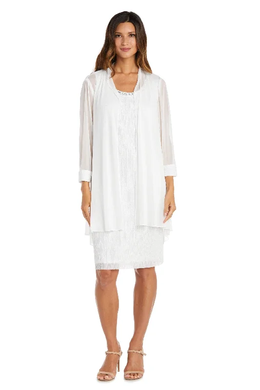R&M Richards 2583P Short Petite Jacket Piece Dress Notch Collar Peter Pan Collar Cowl Neck R&M Richards 2583P Short Petite Jacket Piece Dress Notch Collar Peter Pan Collar Cowl Neck