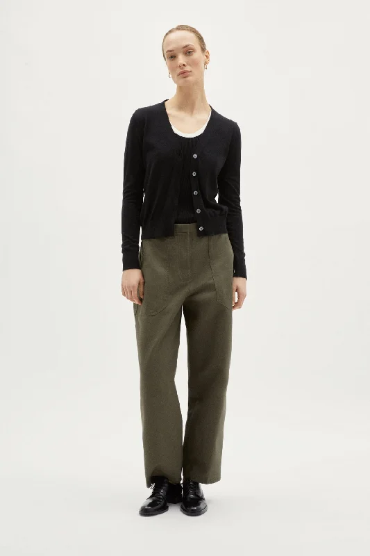 The Organic Cotton Lightweight Cardigan Denim Fabric Leather Fabric Suede Fabric