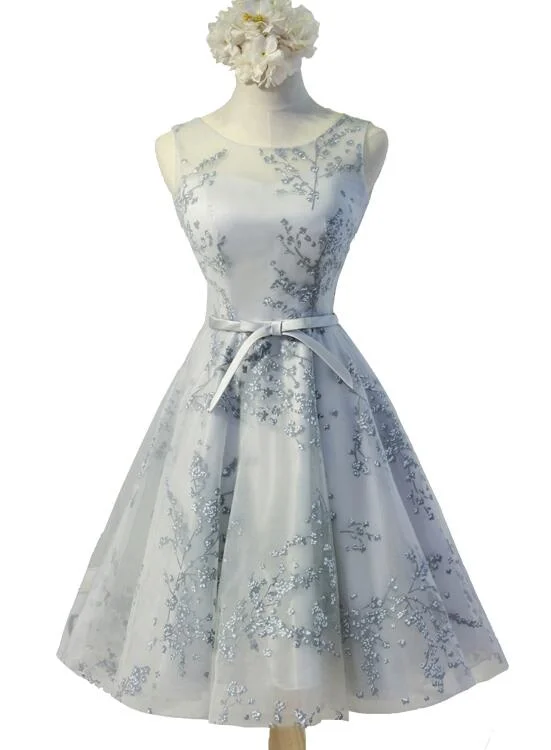 Cute Grey Women Knee Length Party Dress, Party Dresses, Formal Dresses Tunics Essential wardrobe Cute Grey Women Knee Length Party Dress, Party Dresses, Formal Dresses Tunics Essential wardrobe