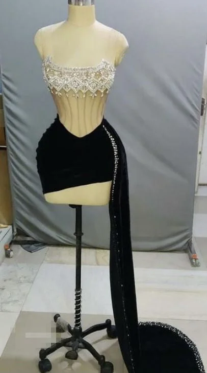 New Arrival Homecoming Dress Black See-through Sexy Party Dress With Beading c2901 Turtleneck Warm Winter New Arrival Homecoming Dress Black See-through Sexy Party Dress With Beading c2901 Turtleneck Warm Winter