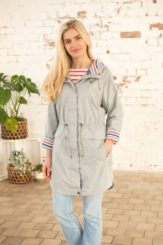 Alice Jacket  - Mist Oversized Jacket Tailored Jacket Straight Jacket