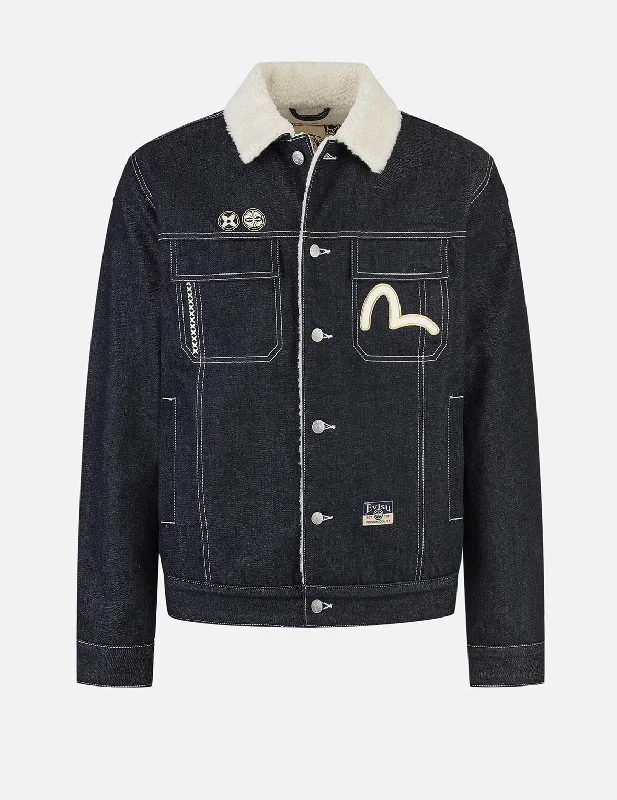 Contracting Embroidery and Inserted Daicock Relax Fit Denim Jacket Rayon Fabric Velvet Fabric Corduroy Fabric Contracting Embroidery and Inserted Daicock Relax Fit Denim Jacket Rayon Fabric Velvet Fabric Corduroy Fabric