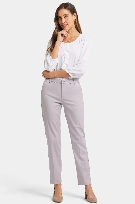 Sadie Slim Pant - Pearl Grey Modern Skinny Pants