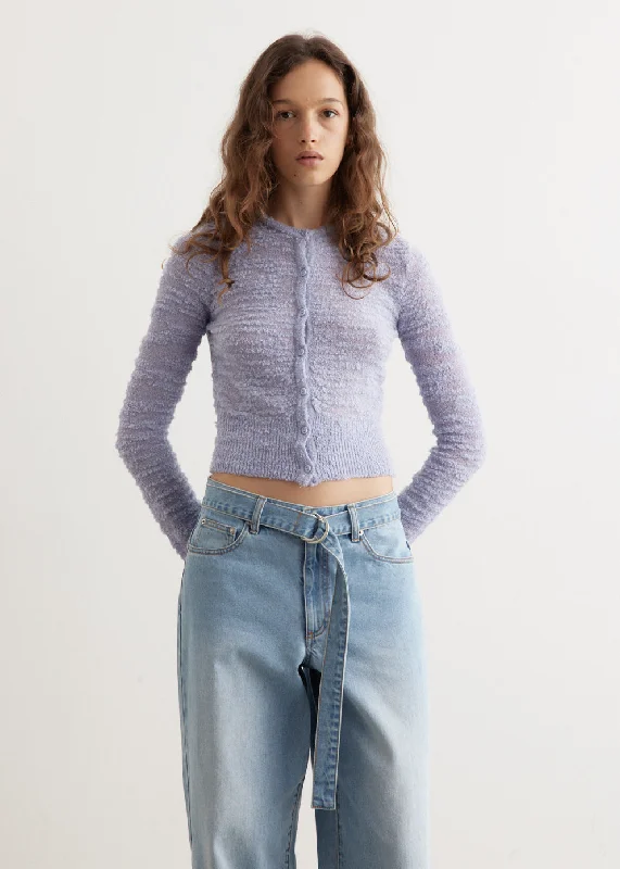 Antigone Sheer Cardigan Stretchy Elastic Breathable