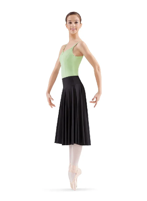 Rue -- Women's Character Skirt -- Black cashmere skirt soft