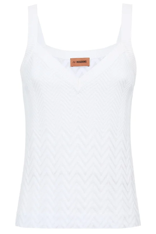 Zig Zag Tank lightweight tank top