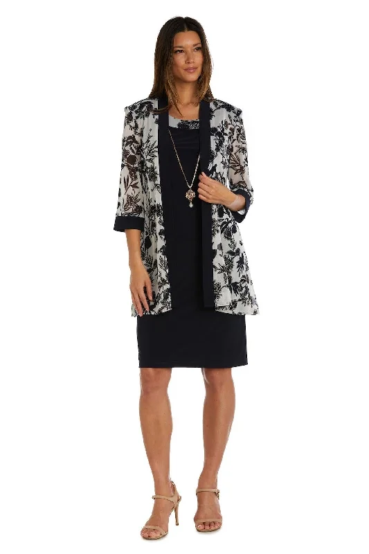 R&M Richards 9616P Short Petite Piece Jacket Dress Notch Collar Jacket Peter Pan Collar Jacket Cowl Neck Jacket R&M Richards 9616P Short Petite Piece Jacket Dress Notch Collar Jacket Peter Pan Collar Jacket Cowl Neck Jacket