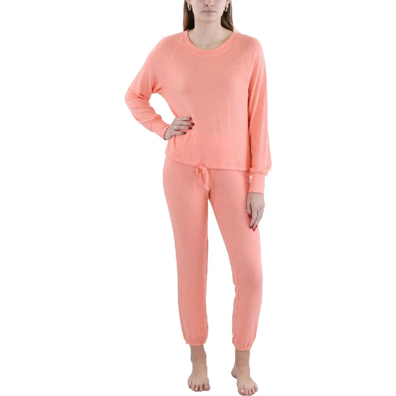Ugg Womens Gable Heathered Knit Pant Set Trendy High-Waist Trousers