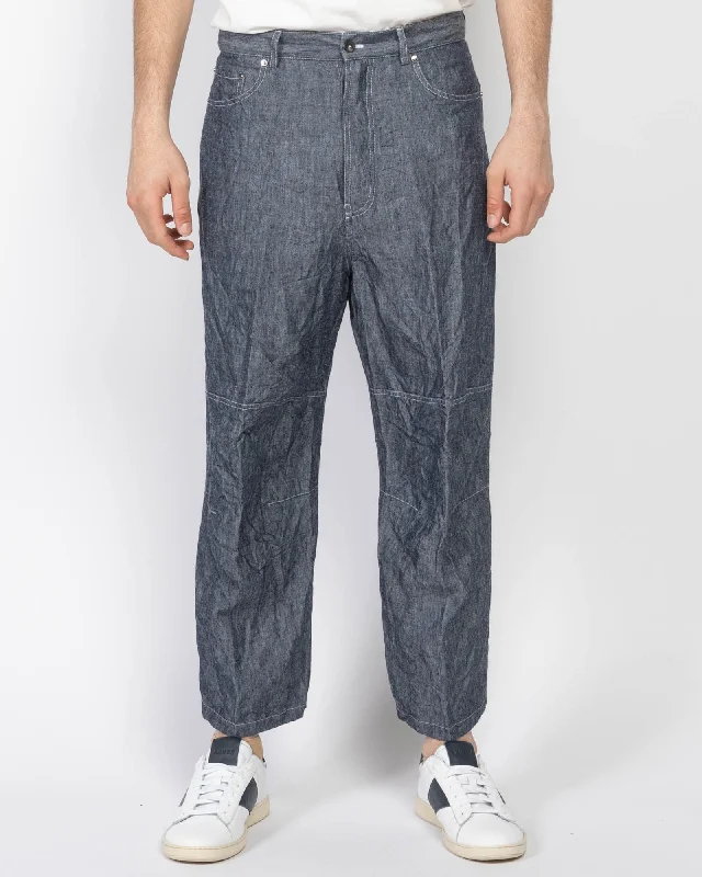 Baggy 5 Pocket Pants Slim Fit Casual Pants