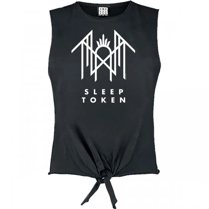 Amplified Womens/Ladies Crystalina Logo Sleep Token Sleeveless Tank Top modal blend tank